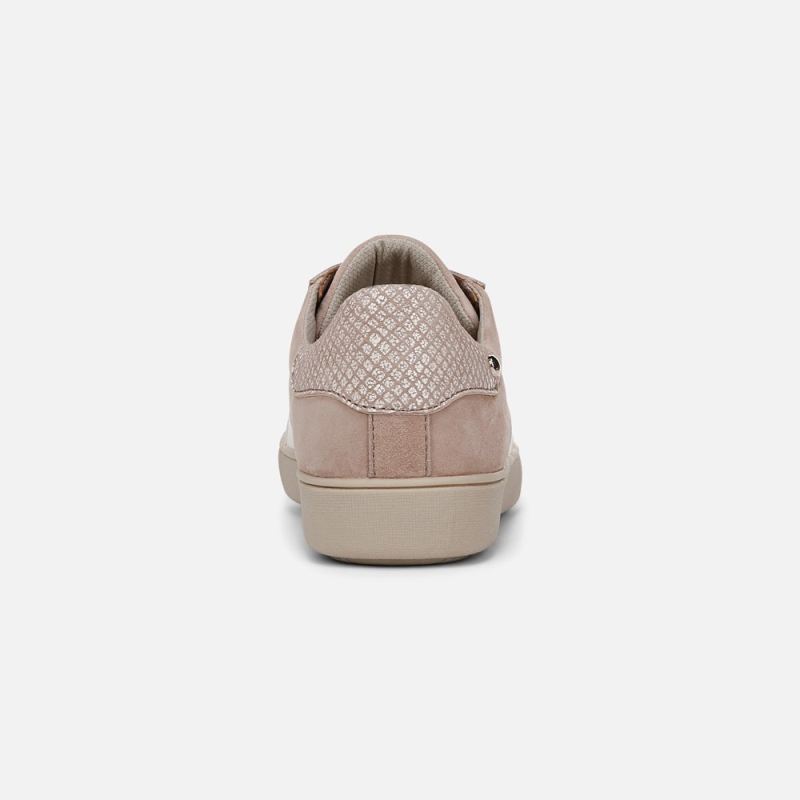 Naturalizer Women's Medina Lace Up Sneaker - Warm Taupe Nubuck