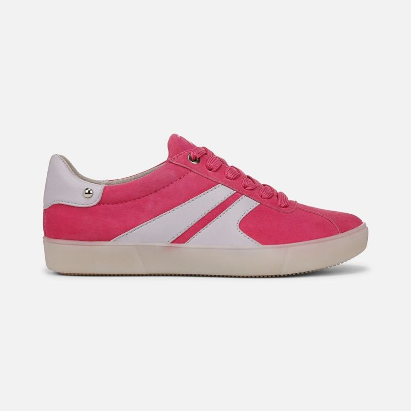 Naturalizer Women's Medina Lace Up Sneaker - Pink Flash Leather