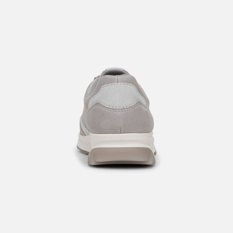 Naturalizer Women's Shay Lace Up Sneaker - Icy Grey Leather