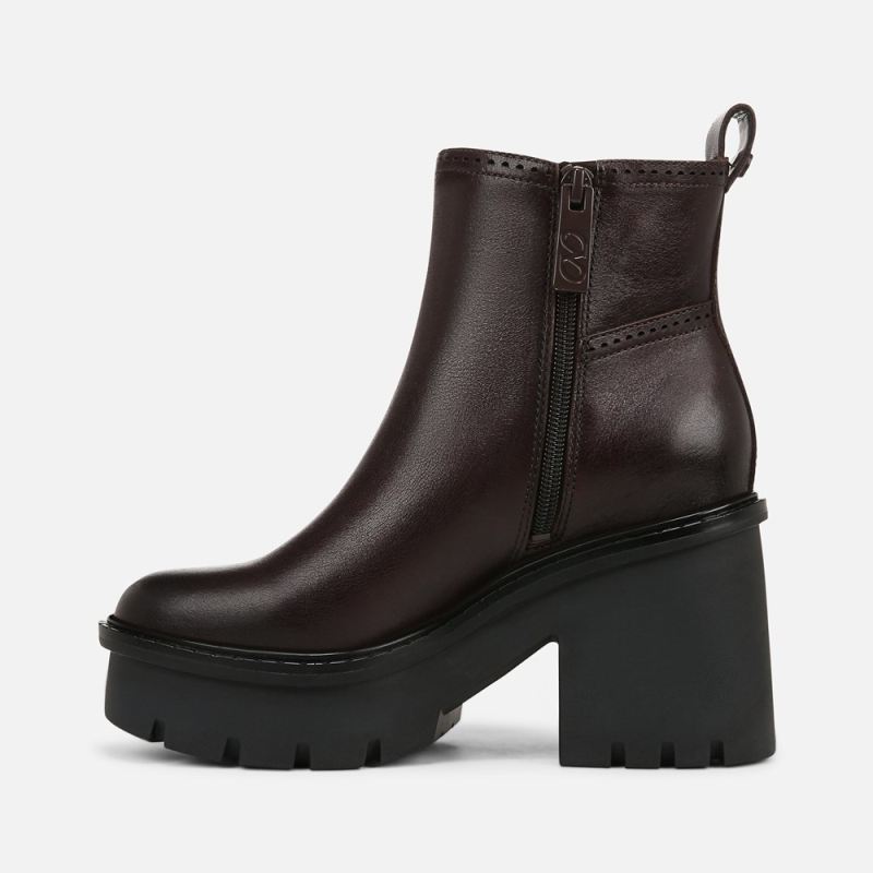 Naturalizer Women's Quest Bootie - Dark Brown Leather
