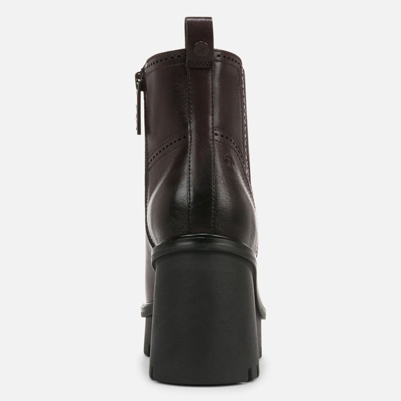 Naturalizer Women's Quest Bootie - Dark Brown Leather