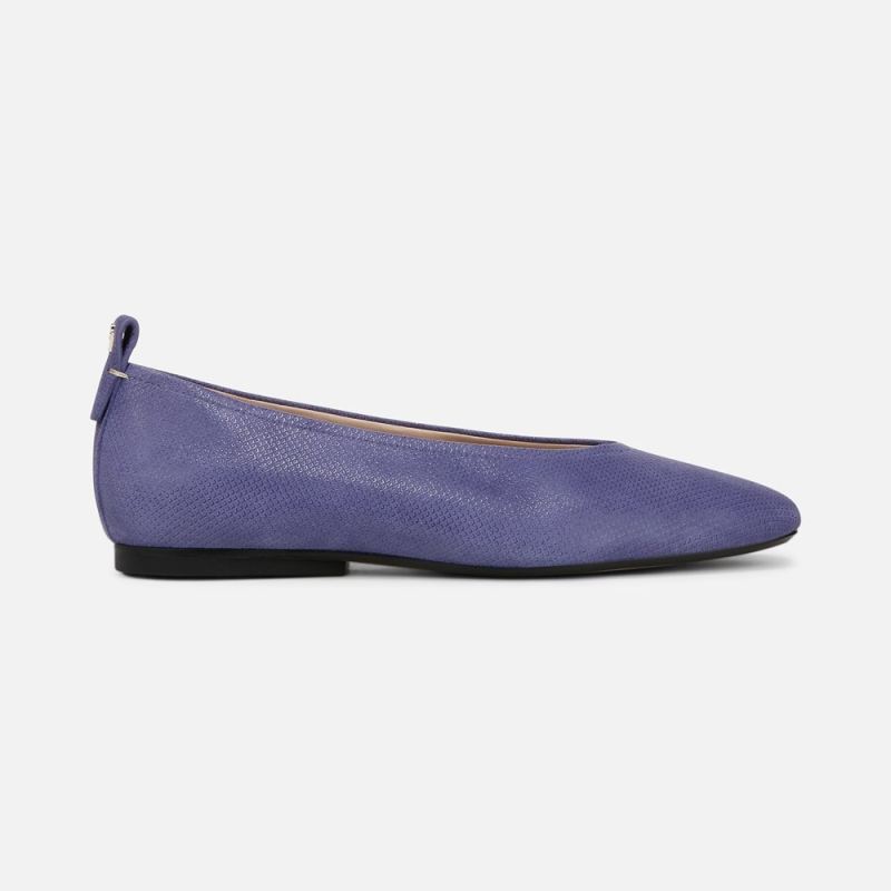 Naturalizer Women's 27 Edit Carla Flat - Future Dusk Blue Suede