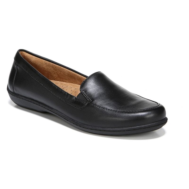 Naturalizer Women's SOUL Kacy Flat - Black Leather