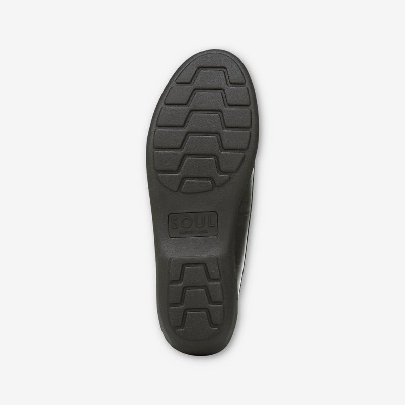 Naturalizer Women's SOUL Kacy Flat - Black Leather