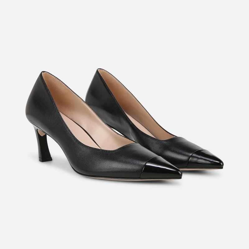 Naturalizer Women's 27 EDIT Mara Pump - Black Leather