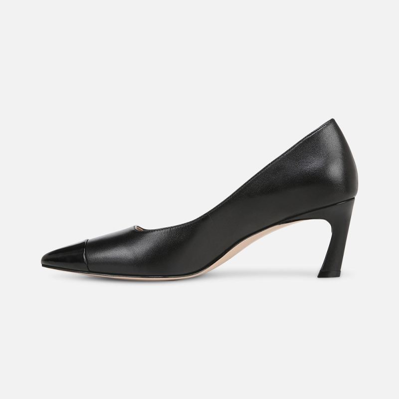 Naturalizer Women's 27 EDIT Mara Pump - Black Leather