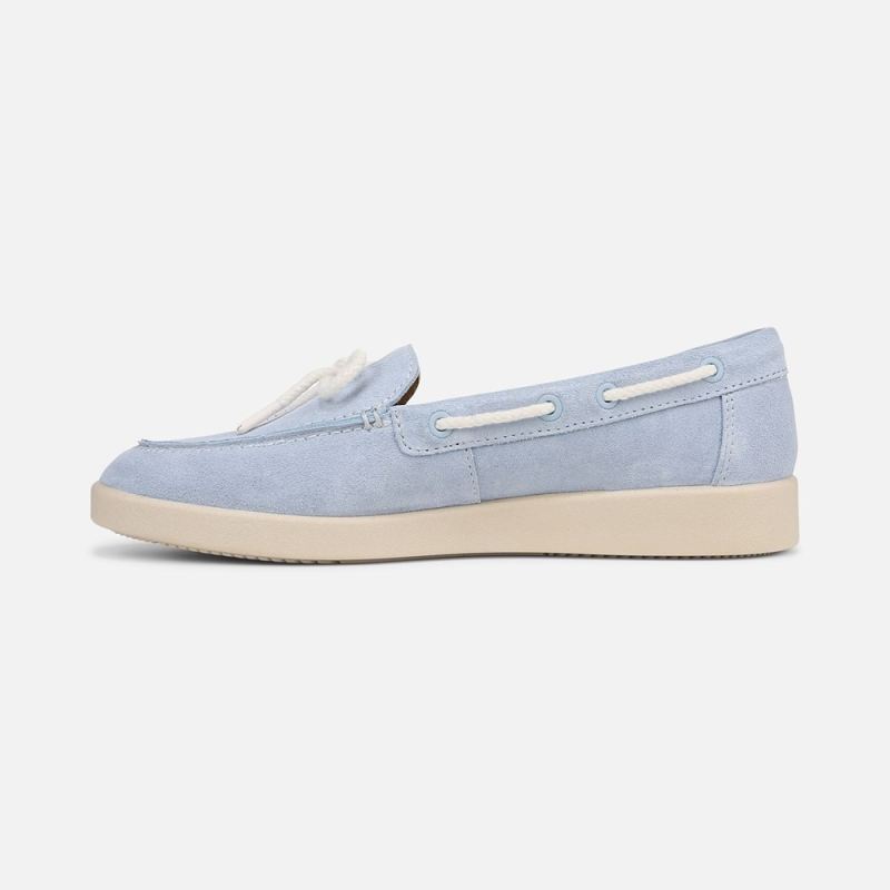 Naturalizer Women's Keel Boat Shoe - Ice Blue Suede
