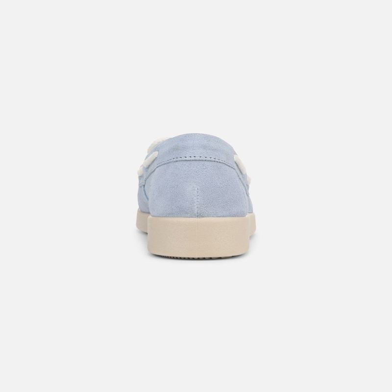 Naturalizer Women's Keel Boat Shoe - Ice Blue Suede