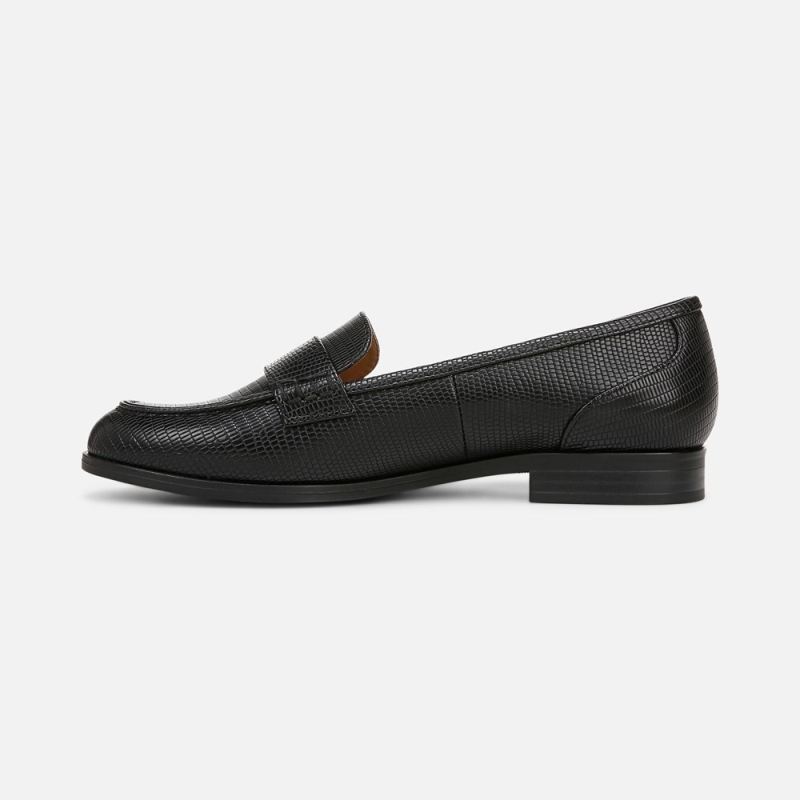Naturalizer Women's Milo Loafer - Black Faux Leather