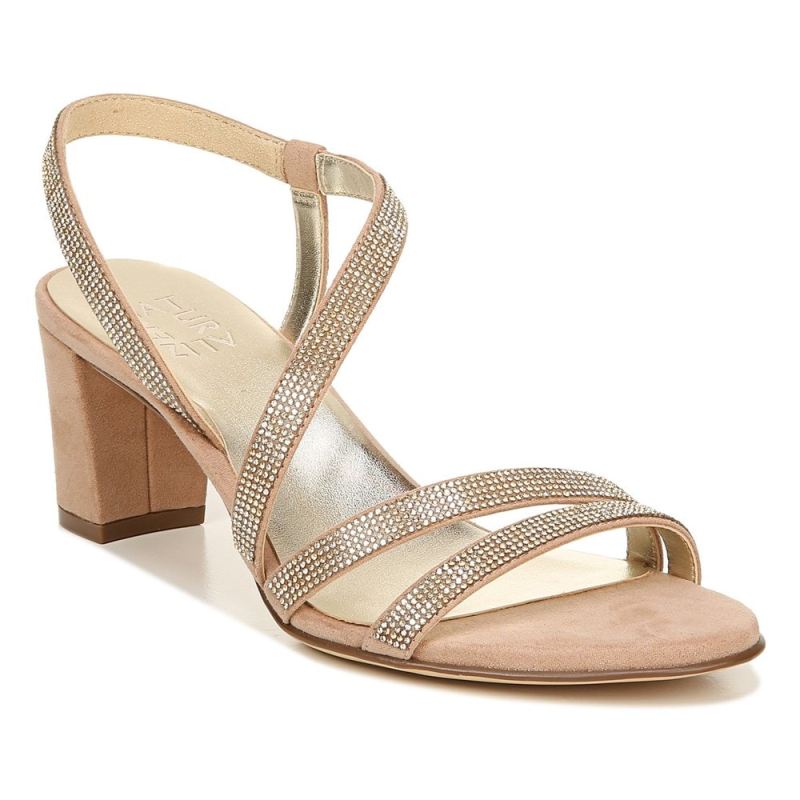 Naturalizer Women's Vanessa Dress Sandal - Crème Brulee Fabric