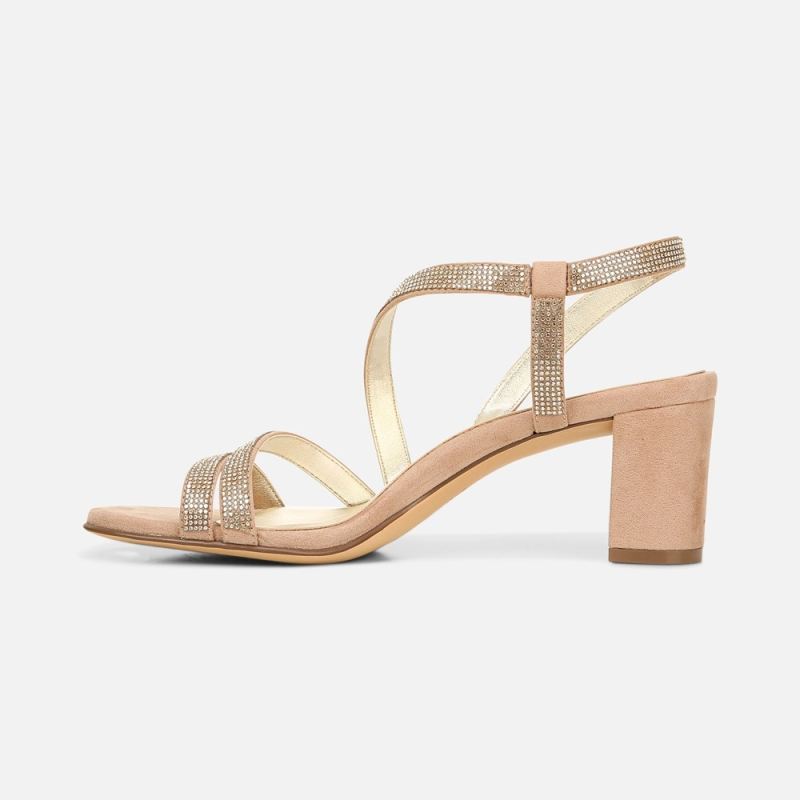 Naturalizer Women's Vanessa Dress Sandal - Crème Brulee Fabric