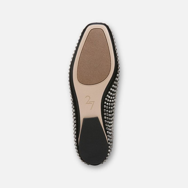 Naturalizer Women's 27 Edit Carla Flat - Black Satin