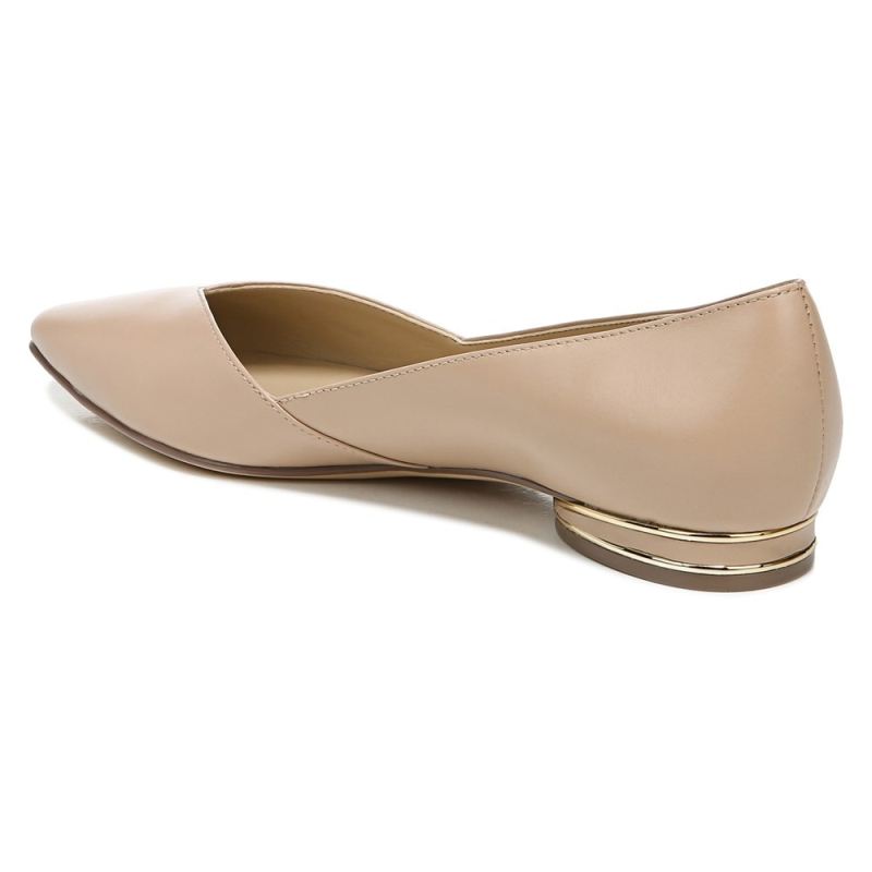 Naturalizer Women's Havana Flat - Barely Nude Leather