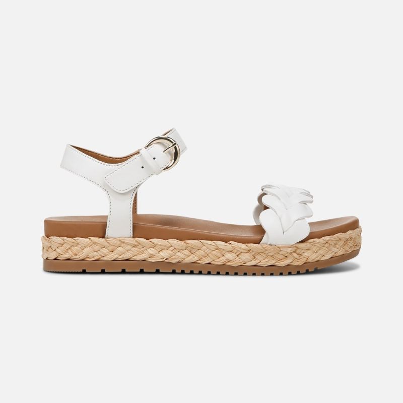 Naturalizer Women's Neila Sandal - White Leather
