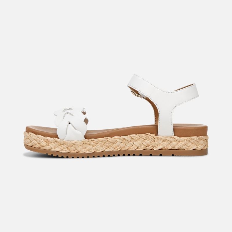 Naturalizer Women's Neila Sandal - White Leather