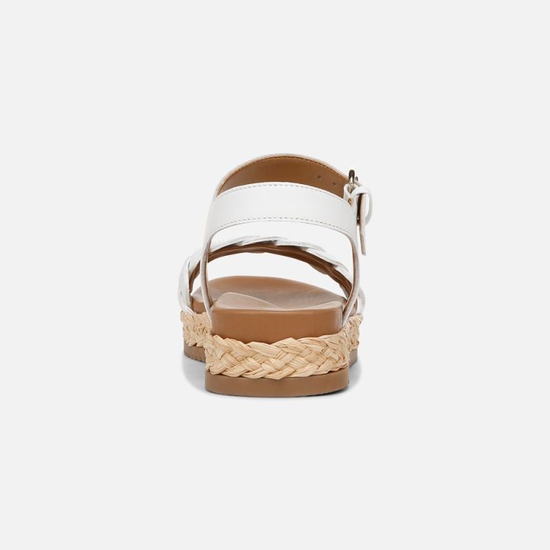 Naturalizer Women's Neila Sandal - White Leather