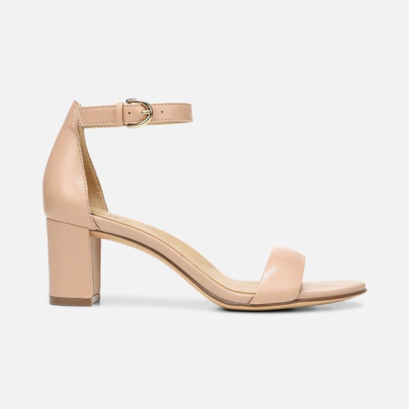 Naturalizer Women's Vera Dress Sandal - Creme Brulee Leather