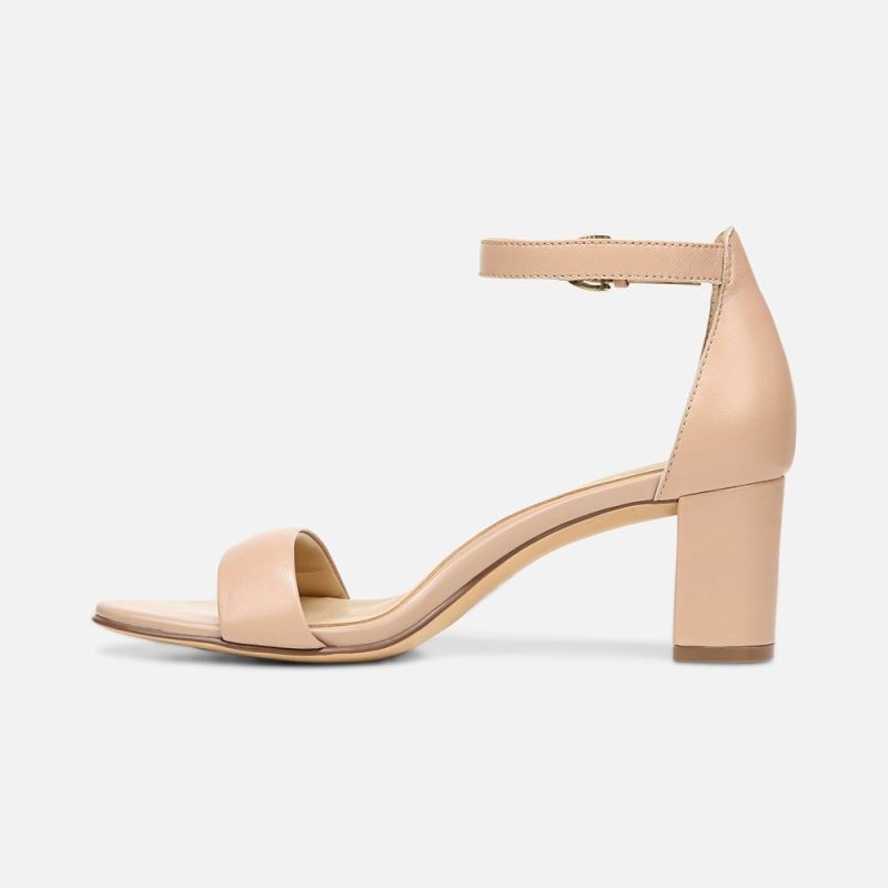Naturalizer Women's Vera Dress Sandal - Creme Brulee Leather