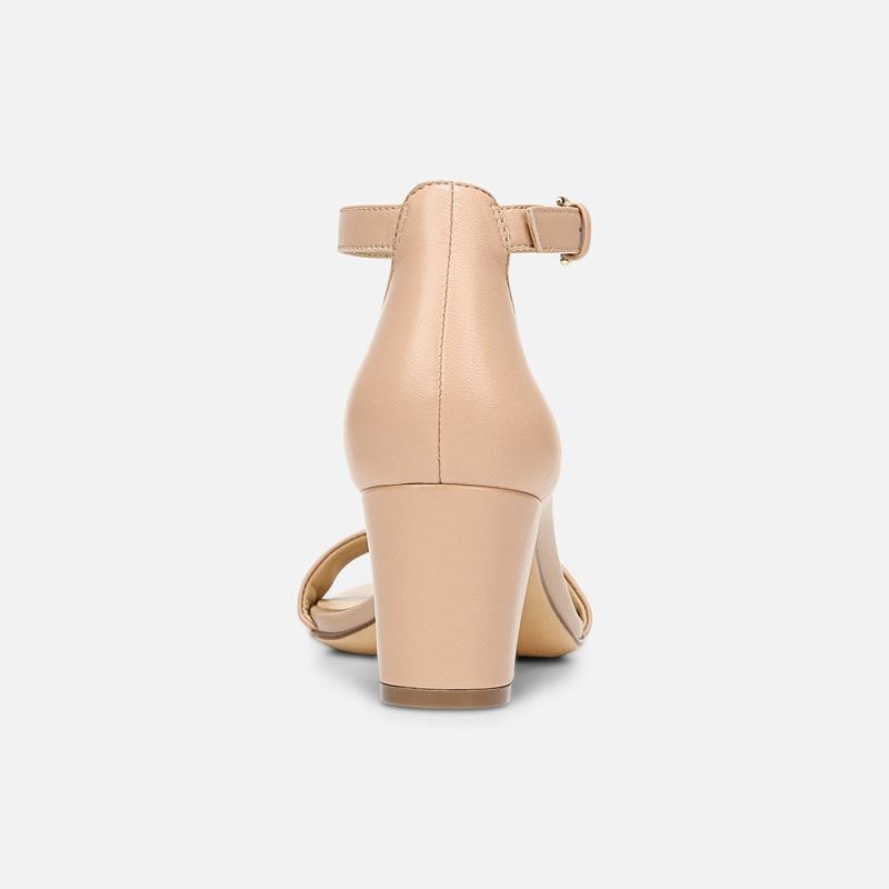 Naturalizer Women's Vera Dress Sandal - Creme Brulee Leather