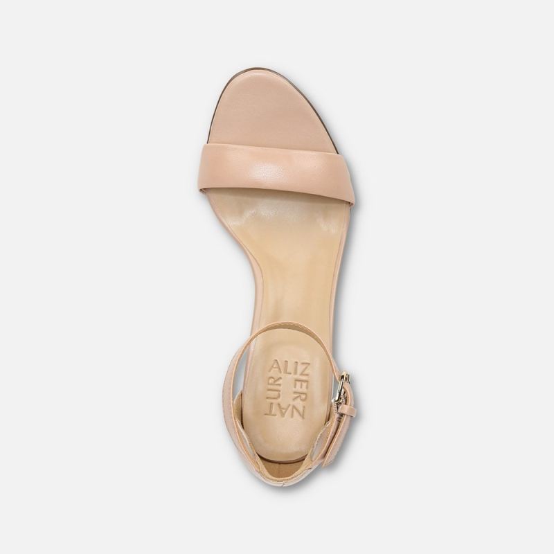 Naturalizer Women's Vera Dress Sandal - Creme Brulee Leather