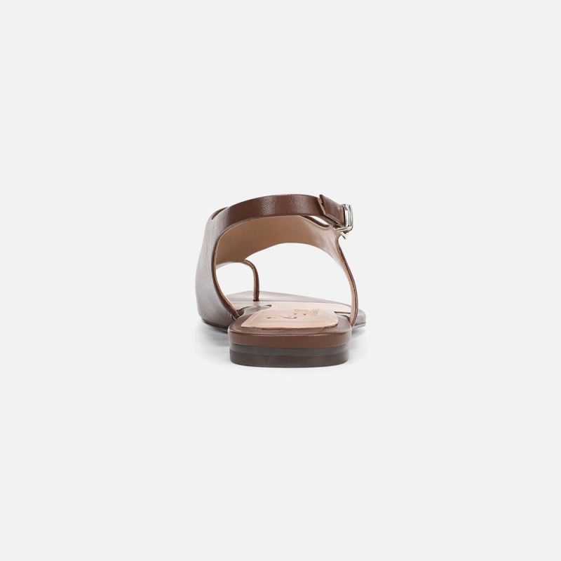 Naturalizer Women's 27 EDIT Via Sandal - Cappuccino Brown Leather
