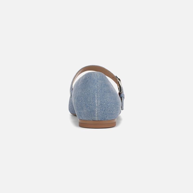 Naturalizer Women's 27 EDIT Carter Mary Jane - Denim Blue Suede