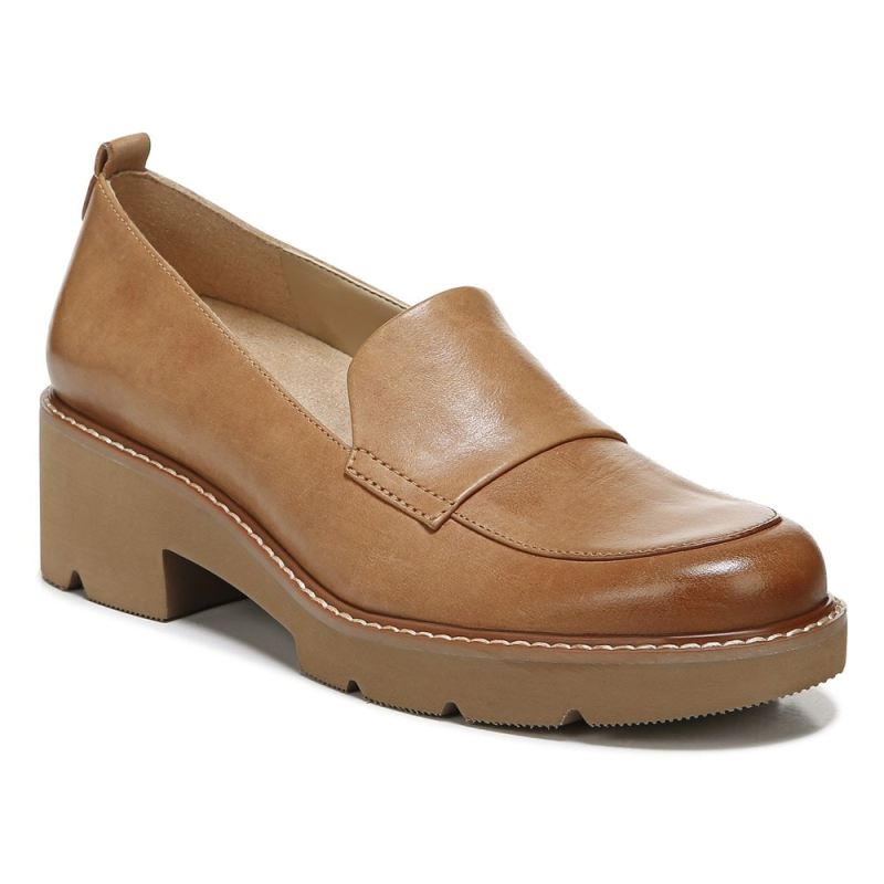 Naturalizer Women's Darry Lug Sole Loafer - Toffee Leather