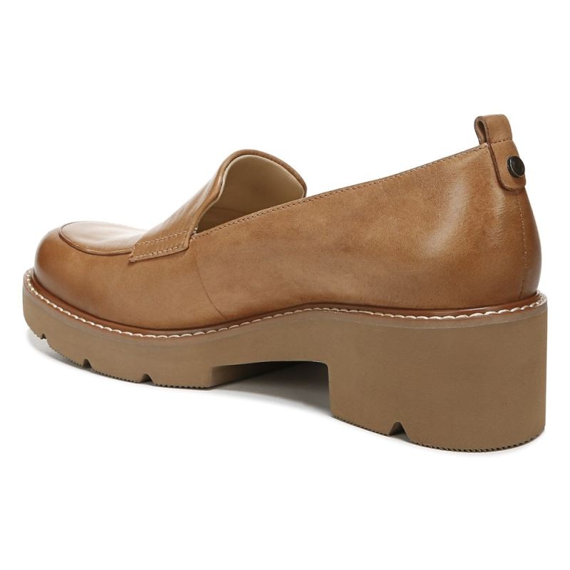 Naturalizer Women's Darry Lug Sole Loafer - Toffee Leather