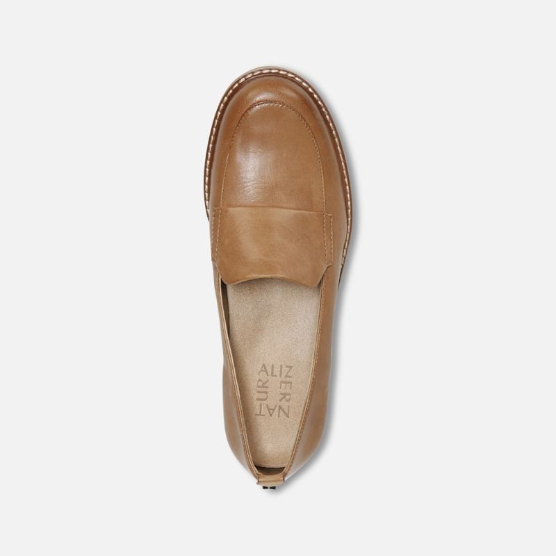 Naturalizer Women's Darry Lug Sole Loafer - Toffee Leather
