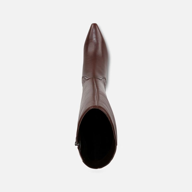 Naturalizer Women's Deesha Knee High Boot - Chocolate Bar Leather