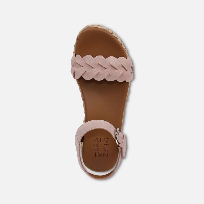 Naturalizer Women's Neila Sandal - Cameo Blush Pink Leather