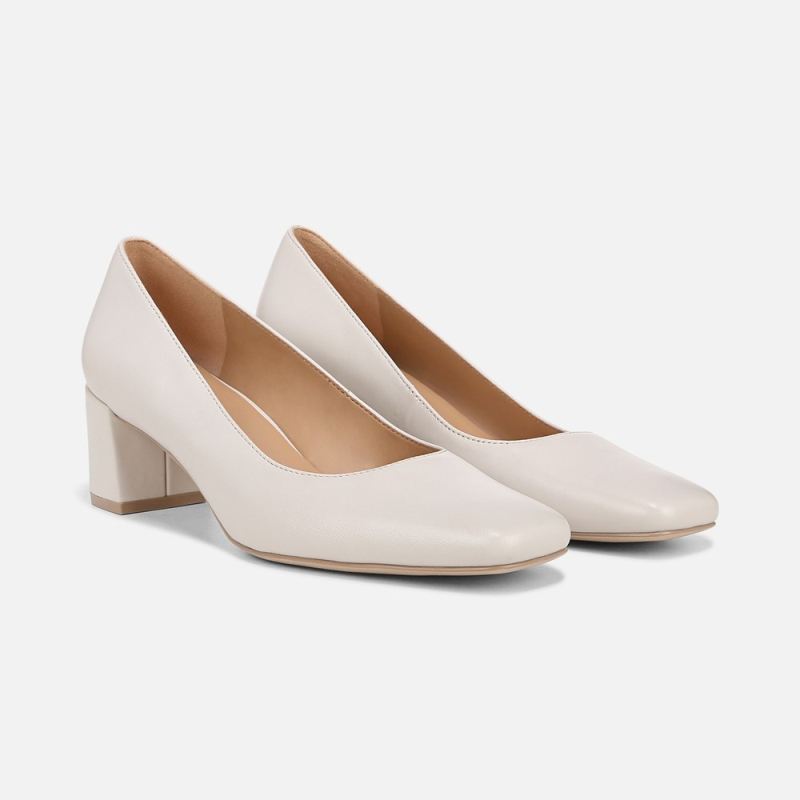 Naturalizer Women's Karina Pump - Satin Pearl Leather