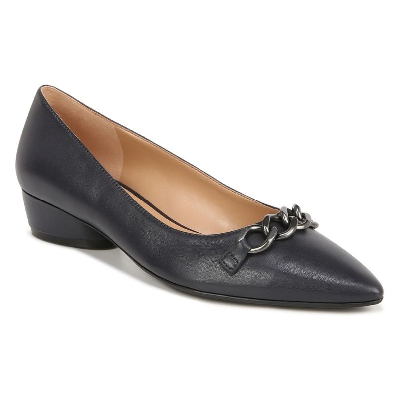 Naturalizer Women's Becca Flat - Navy Blue Leather
