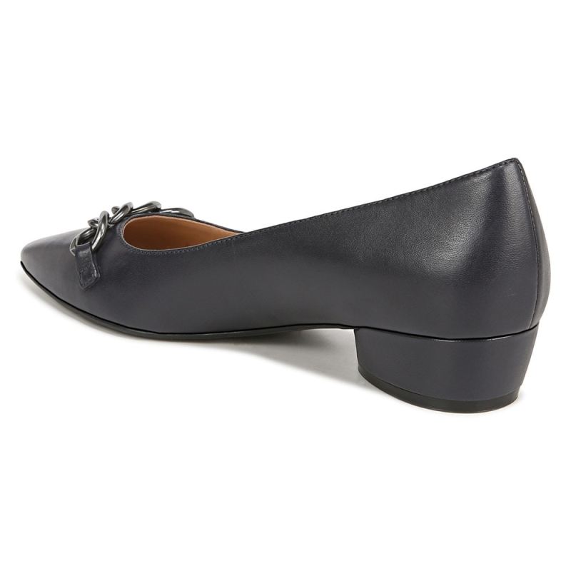 Naturalizer Women's Becca Flat - Navy Blue Leather