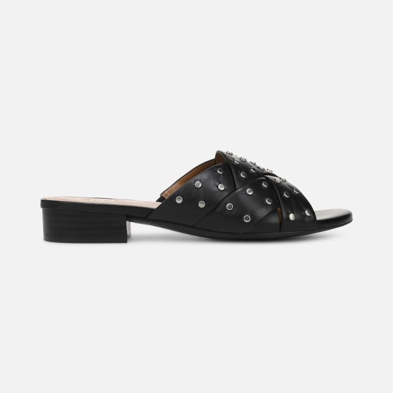 Naturalizer Women's Morena Sandal - Black Leather