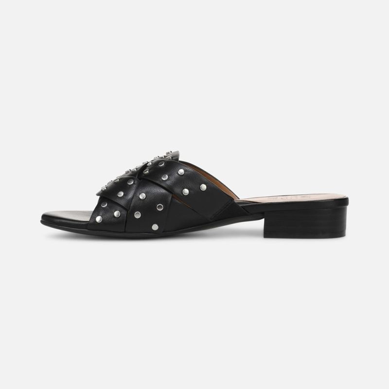 Naturalizer Women's Morena Sandal - Black Leather