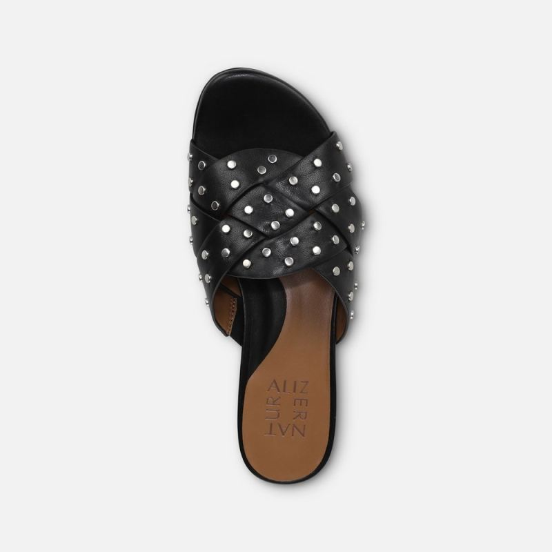 Naturalizer Women's Morena Sandal - Black Leather