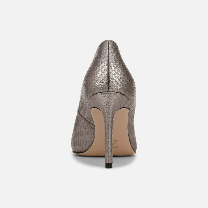 Naturalizer Women's 27 EDIT Adele Pump - Silver Leather