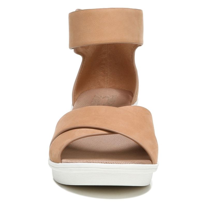 Naturalizer Women's Riviera Wedge Sandal - Cookie Dough Suede