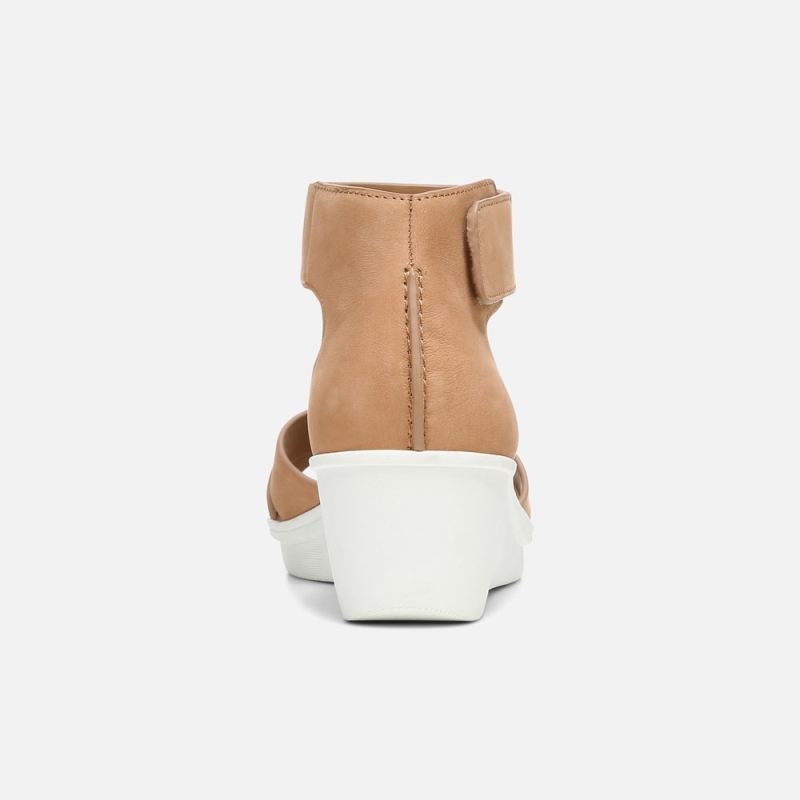 Naturalizer Women's Riviera Wedge Sandal - Cookie Dough Suede