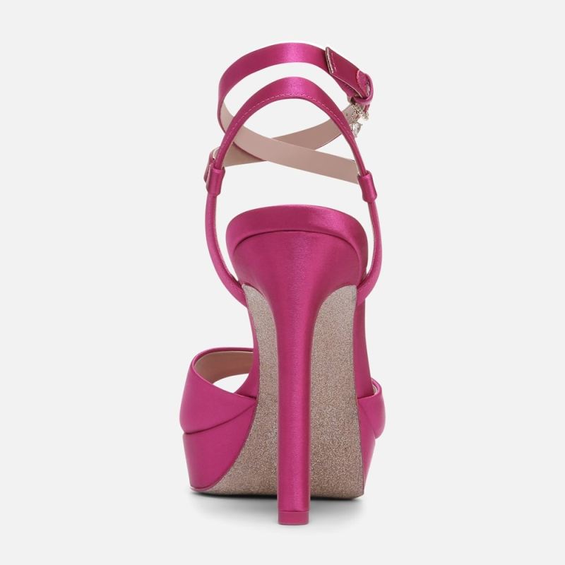 Naturalizer Women's Ai Dress Sandal - pnina pink FABRIC