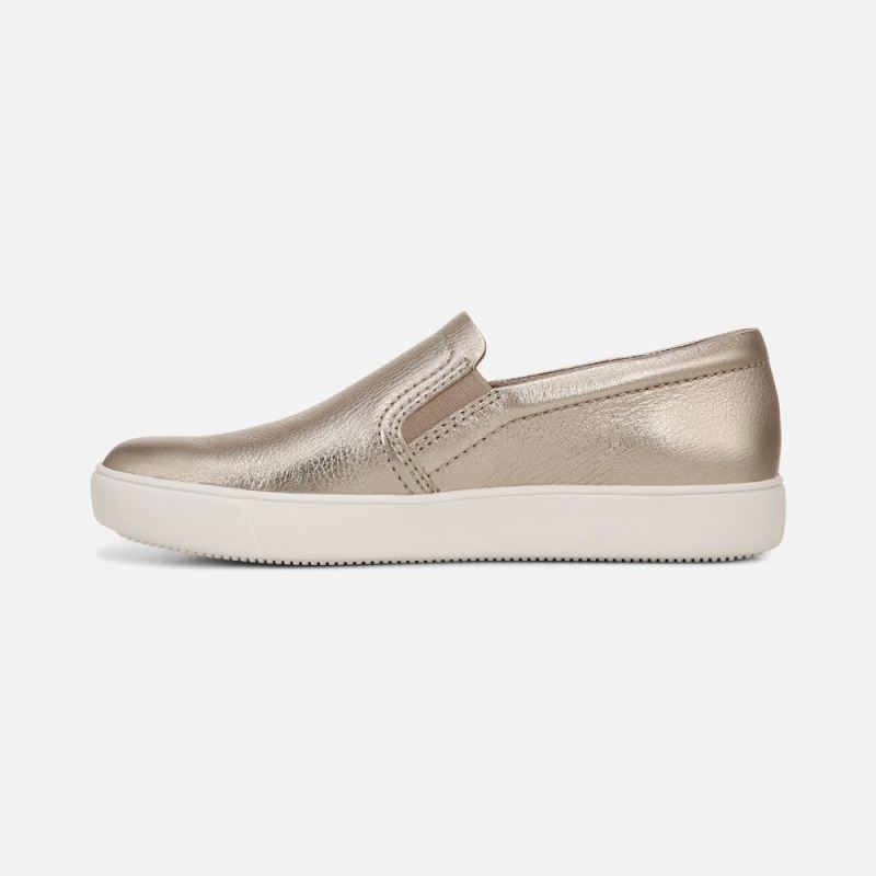 Naturalizer Women's Marianne Slip On Sneaker - Warm Silver Leather