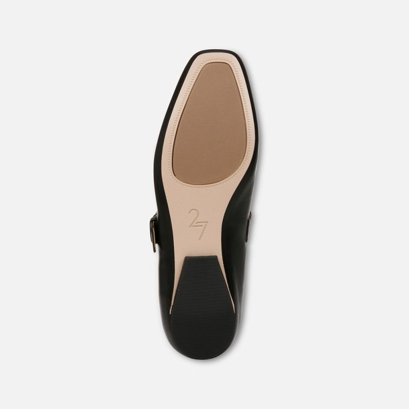Naturalizer Women's 27 EDIT Carter Mary Jane - Black Leather