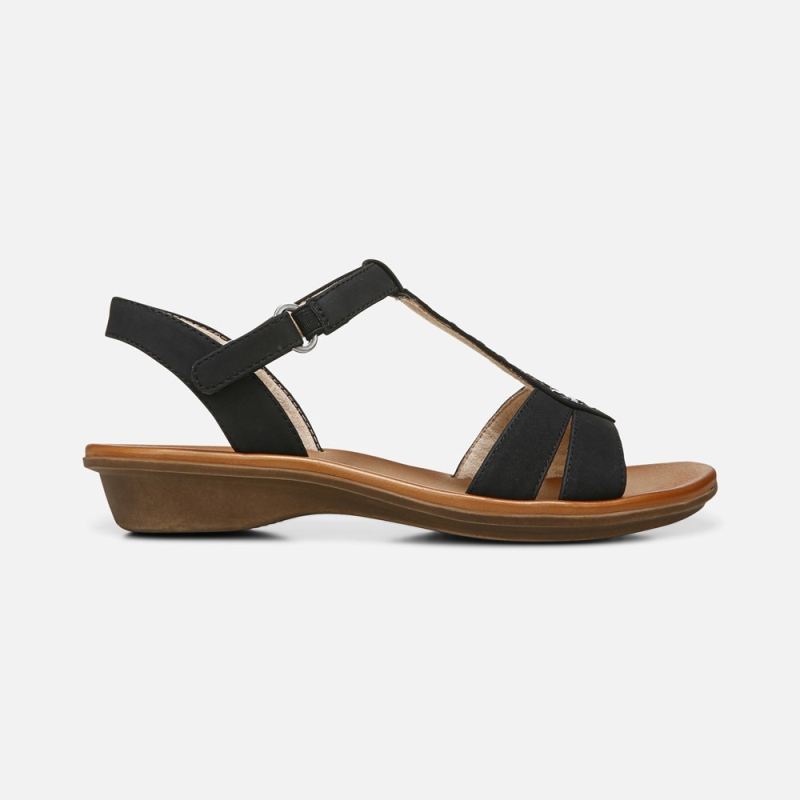 Naturalizer Women's Soul Summer Sandal - Black Synthetic
