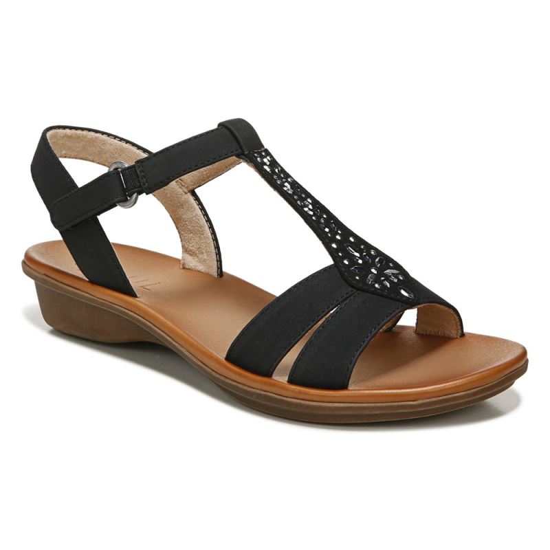 Naturalizer Women's Soul Summer Sandal - Black Synthetic
