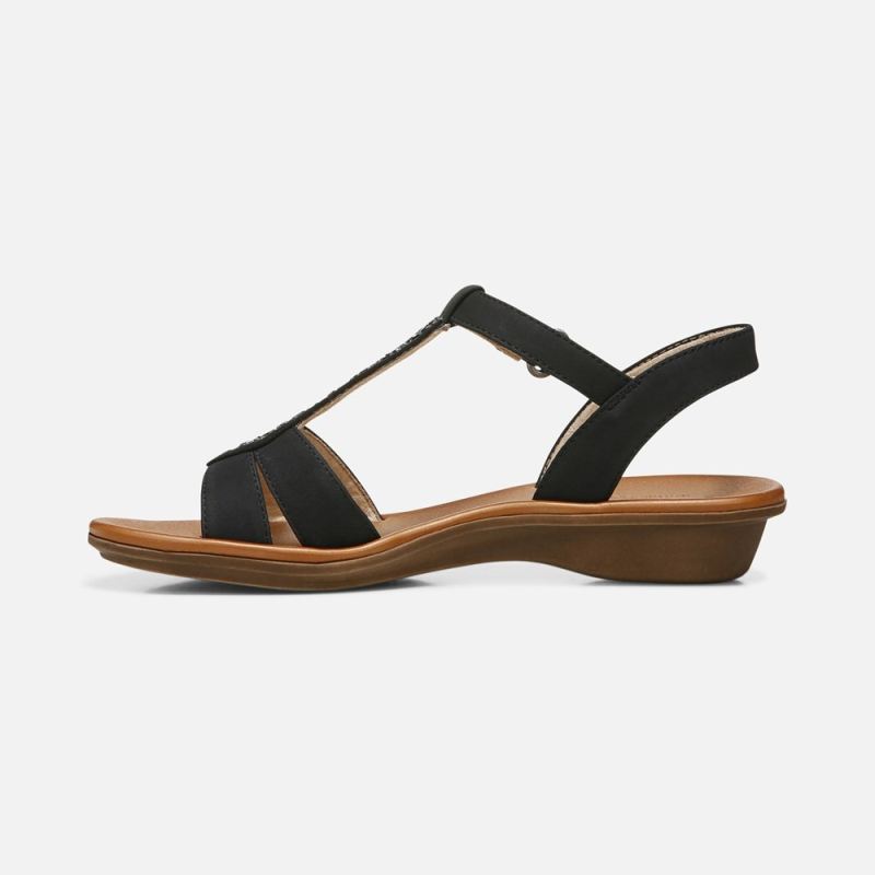 Naturalizer Women's Soul Summer Sandal - Black Synthetic