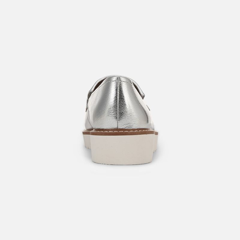 Naturalizer Women's ADILINE LOAFER - Silver Leather