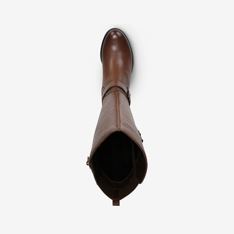 Naturalizer Women's Jessie Wide Calf Knee High Boot - Cinnamon Leather