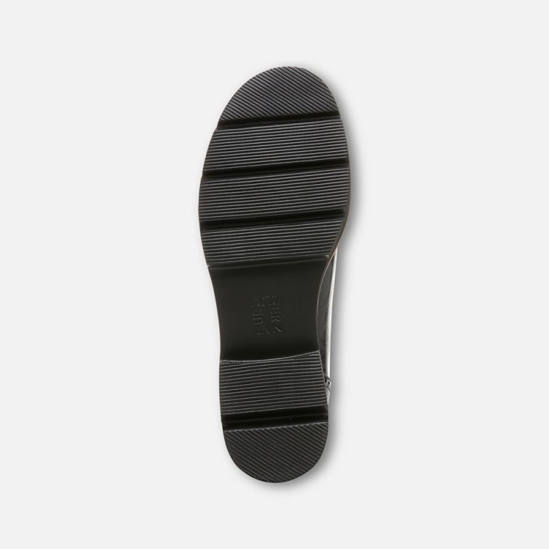 Naturalizer Women's Cabaret Lace Up Lug Derby - Black Faux Leather