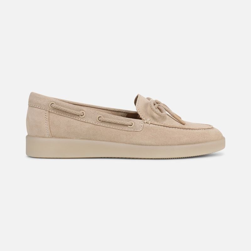 Naturalizer Women's Keel Boat Shoe - Coastal Tan Suede